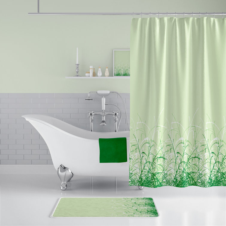 Marlow Home Co. Lise Polyester Shower Curtain Wayfair.co.uk